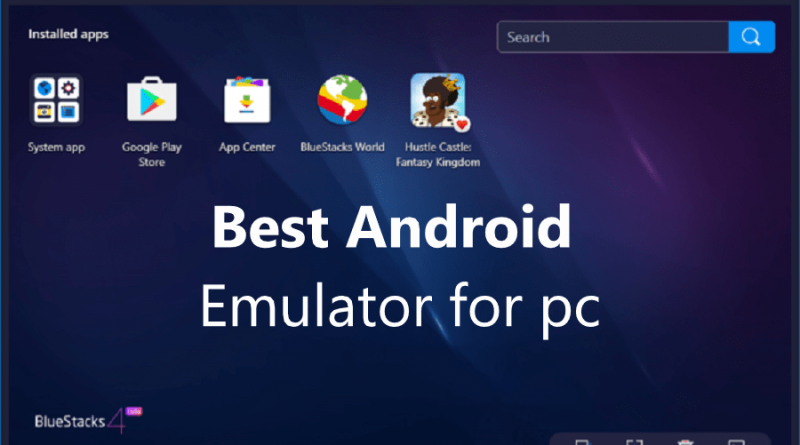 android emulator pc